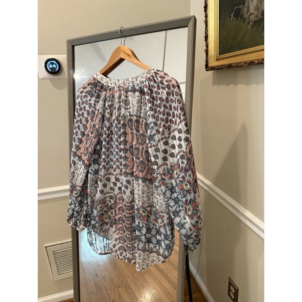 Versona Women's Black Sequins Blouse Medium - Picture 5 of 5